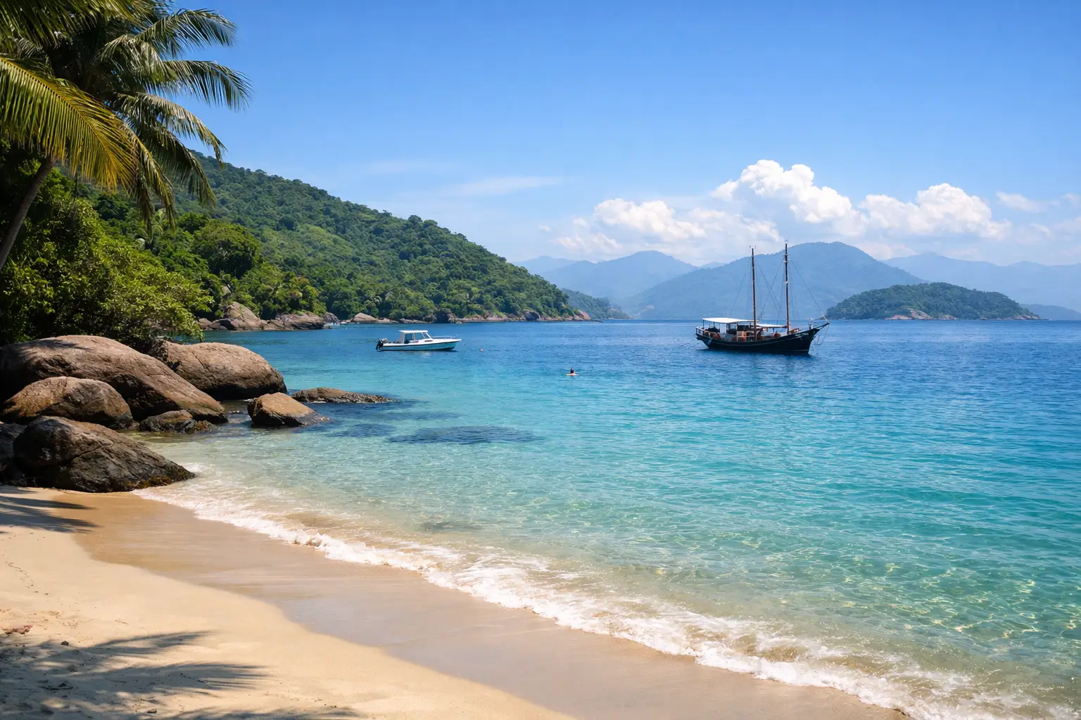 8 melhores praias tranquilas em Ilha Grande