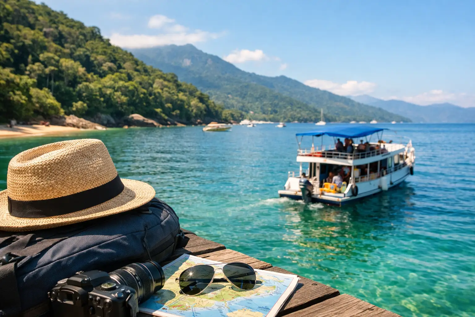 Como planejar bate volta em Ilha Grande